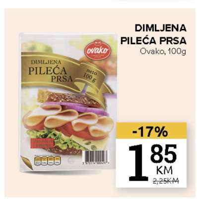 Dimljena pileća prsa