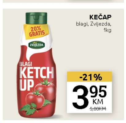 Kečap blagi Zvijezda