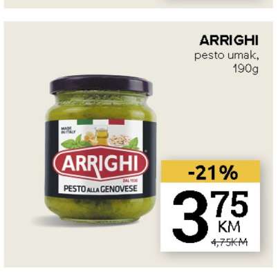 ARRIGHI pesto umak, 190g