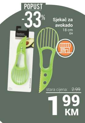 Sječkač za avokado