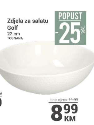 Zdjela za salatu Golf