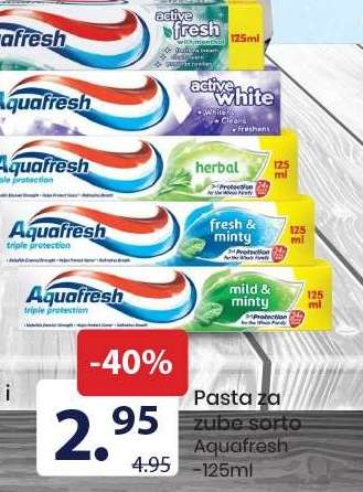 Pasta za zube sorta Aquafresh