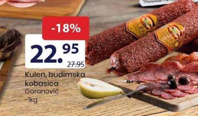 Kulen, budimska kobasica Goranović