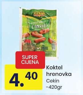 Koktel hrenovka Cekin