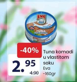 Tuna komadi u vlastitom soku