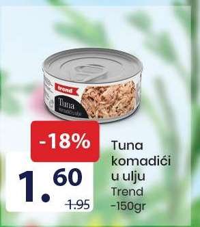 Tuna komadići u ulju Trend