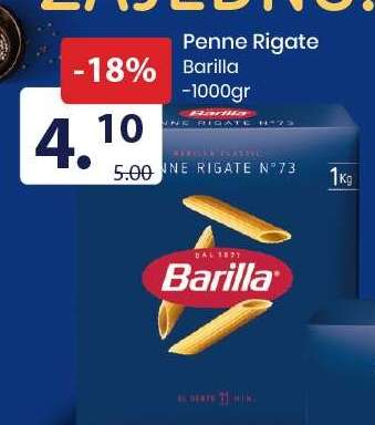 Penne Rigate Barilla - 1000gr