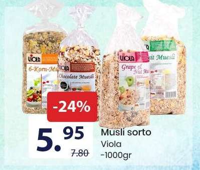 Musli sorto Viola