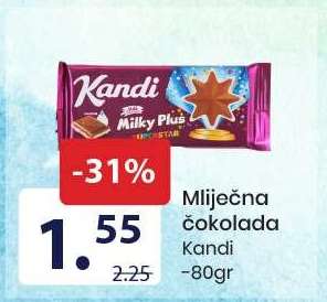 Mliječna čokolada Kandi