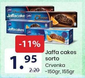 Jaffa cakes sorto