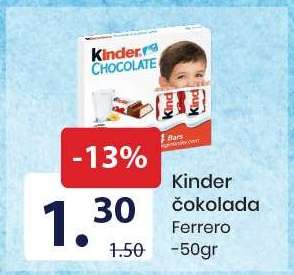 Kinder čokolada