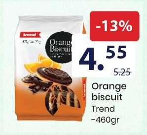 Orange biscuit