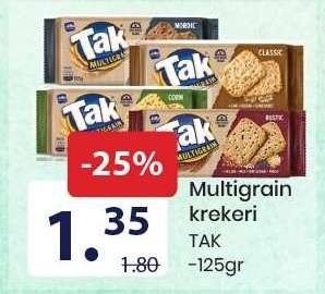 Multigrain krekeri