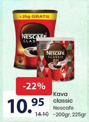 Kava classic Nescafe
