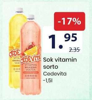 Sok vitamin sorto Cedevita