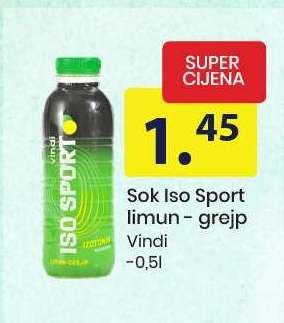 Sok Iso Sport limun - grejp