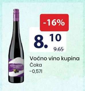 Voćno vino kupina Čoka