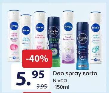 Deo spray sorto Nivea