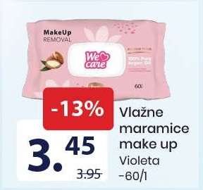 Vlažne maramice make up Violeta
