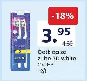 Četkica za zube 3D white Oral-B