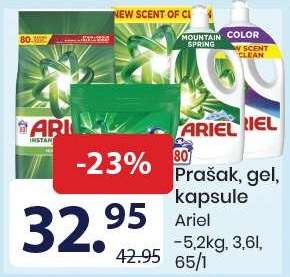 Prašak, gel, kapsule Ariel