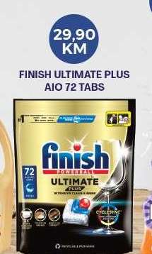 FINISH ULTIMATE PLUS AIO 72 TABS