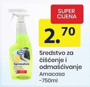 SREDSTVO ZA ČIŠĆENJE I ODMAŠĆIVANJE Amacasa