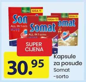 Kapsule za posude Somat