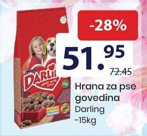 Hrana za pse govedina Darling