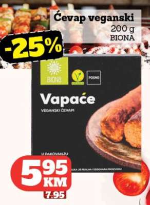 Ćevap veganski