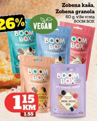Zobena kaša, Zobena granola