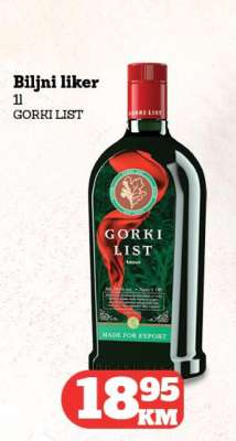 Biljni liker GORKI LIST