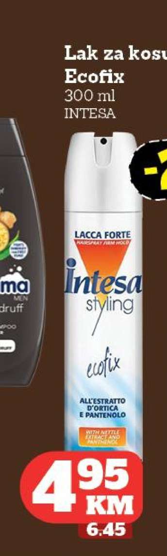 Lak za kosu Ecofix