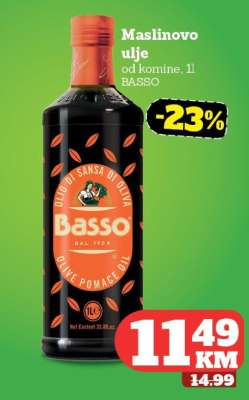 Maslinovo ulje Basso