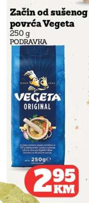 Začin od sušenog povrća Vegeta