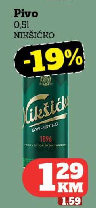 Pivo Nikšićko 0,5l