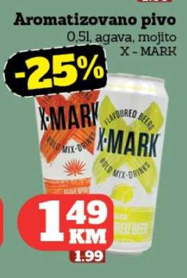 Aromatizovano pivo X-MARK