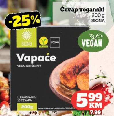 Ćevap veganski