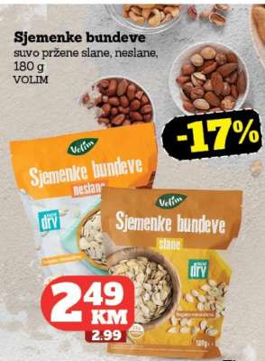 Sjemenke bundeve
