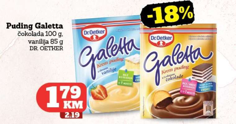 Puding Galetta