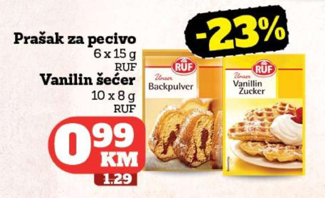 Prašak za pecivo / Vanilin šećer RUF