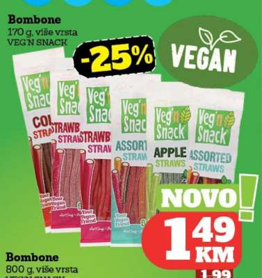 Bombone VEG'N SNACK