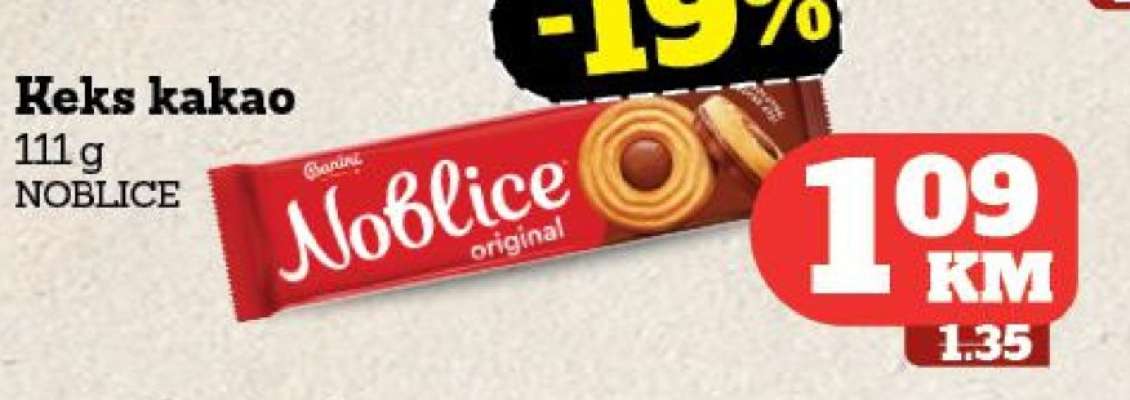 Keks kakao NOBLICE