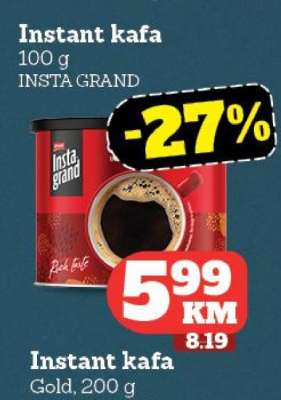 Instant kafa
