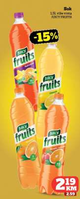 Juicy Fruits Sok