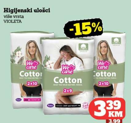 Higijenski ulošci Violeta