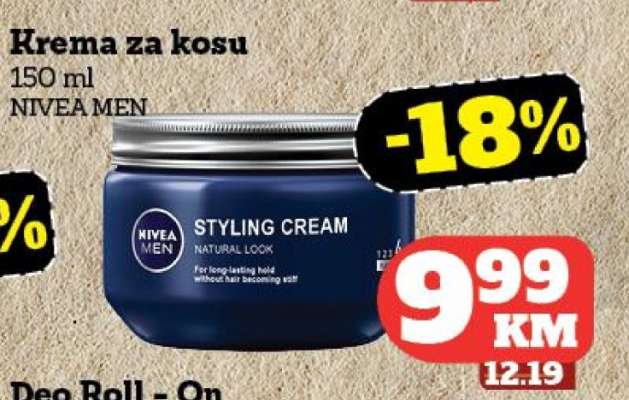 Krema za kosu NIVEA MEN