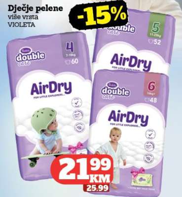 Dječje pelene Violeta
