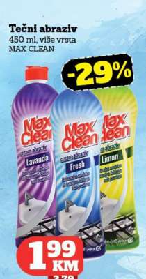 Tečni abraziv MAX CLEAN
