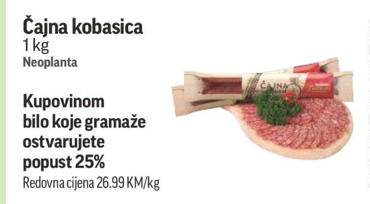 Čajna kobasica